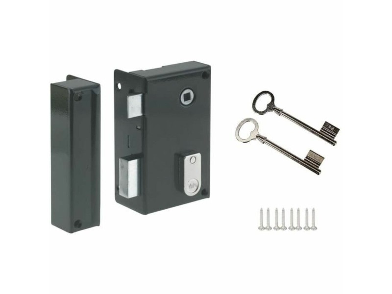 Ключалка Yale Каки Стомана Квадратен Врати Вертикално NaN –  BB Цилиндри