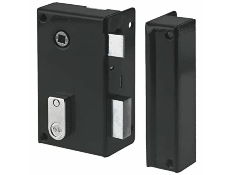 Ключалка Yale 12,5 x 7 x 18 Каки Неръждаема стомана Квадратен Врати NaN –  BB Цилиндри