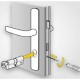 Защитен цилиндър Yale YC2100 40 x 50 mm Месинг NaN –  BB Цилиндри