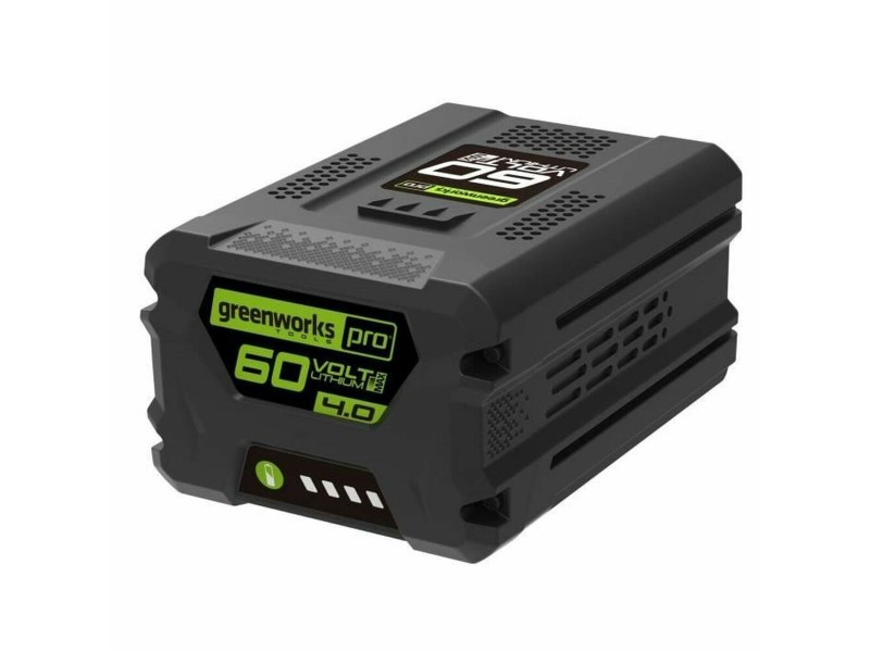 Презареждаща се литиева батерия Greenworks G60B4 4 Ah 60 V NaN от | techMAG.bg Презареждаща се литиева батерия Greenworks G60B4 4 Ah 60 V NaN – BB Батерии