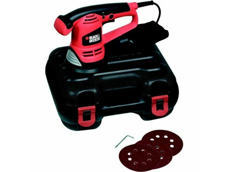 Сандер / Шлифовъчна машина Black & Decker KA191EK-QS 230 V 125 mm NaN –  BB Ексцентрични шлайфмашини
