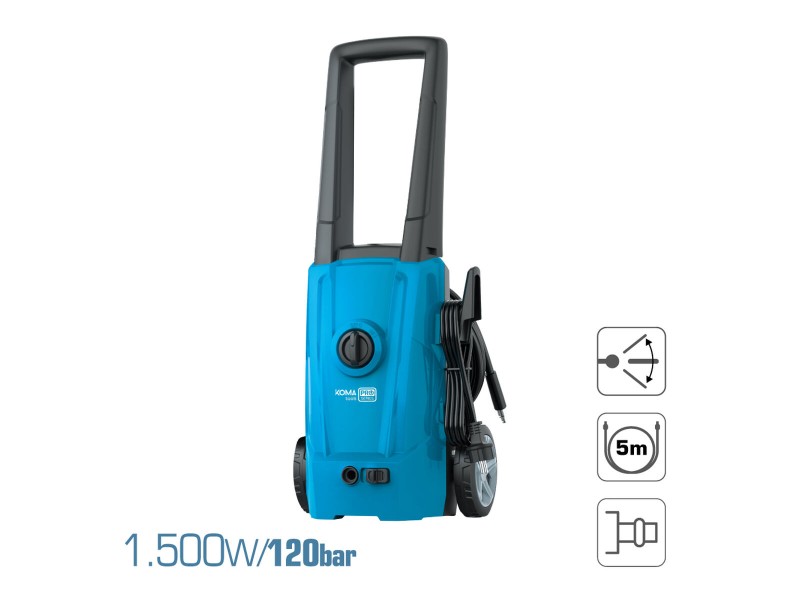 Уред за почистване под високо налягане Koma Tools Pro Series 120 bar NaN –  BB Миячи под налягане