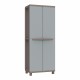 Килер за метли Terry Jrattan 368 Сив 68 x 37,5 x 170 cm Пластмаса 4 Рафтове NaN –  BB Шкафове за съхранение