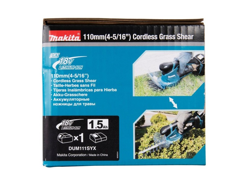 Многофункционален уред за изчеткване Makita DUM111SYX 27 W 18 V NaN –  BB Тример за жив плет