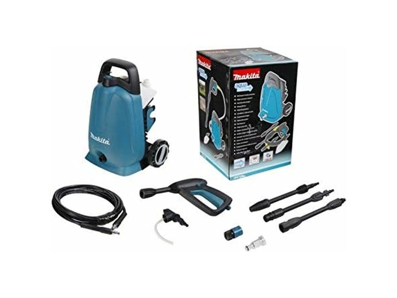 Уред за почистване под високо налягане Makita HW102 1300 W 70 bar 100 bar NaN от | techMAG.bg Уред за почистване под високо налягане Makita HW102 1300 W 70 bar 100 bar NaN – BB Миячи под налягане