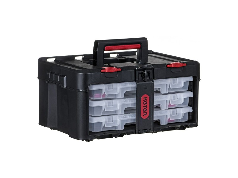 Кутия за Инструменти Keter StackNRoll Поликарбонат 48,1 x 23,3 x 33,2 cm NaN –  BB Кутии и куфарчета