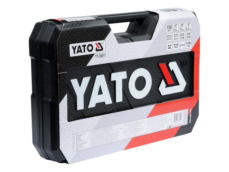 Играчка Ключове Yato YT-38811 150 Части NaN –  BB Набори от инструменти