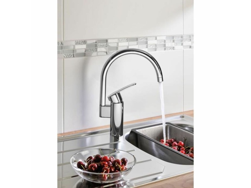 Kitchen Tap Grohe Wave Cosmopolitan - 32449001 C форма Метал NaN –  BB Кранове за мивка