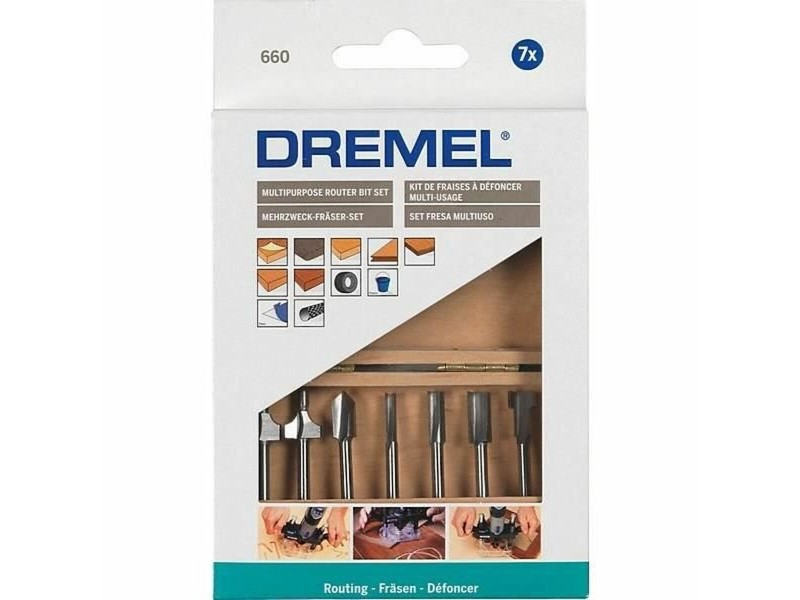 Milling Cutter Dremel 660 7 Части NaN –  BB Обла глава