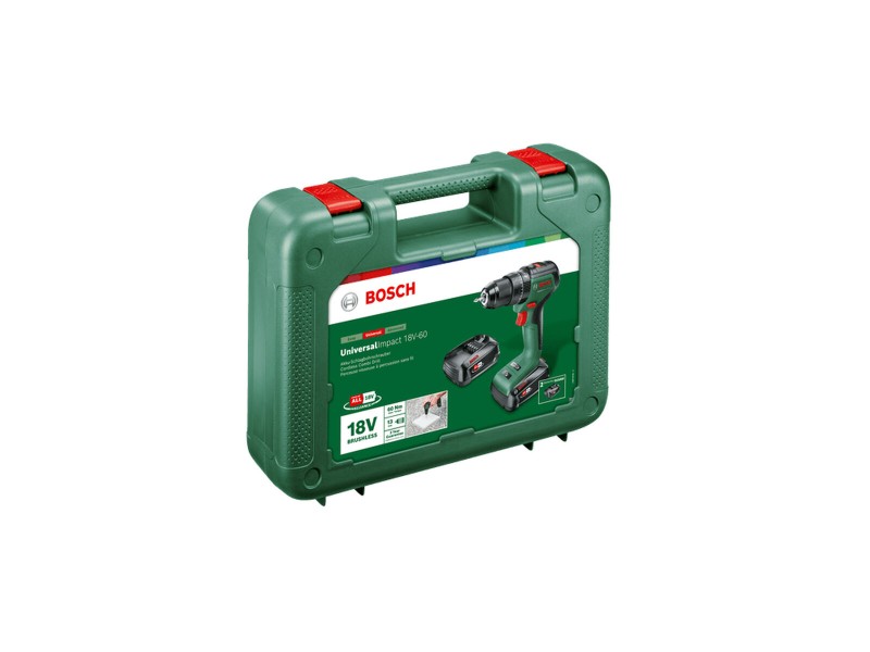 Шофьорска бормашина BOSCH UniversalImpact 18V60 18 V 60 Nm NaN –  BB Отвертки