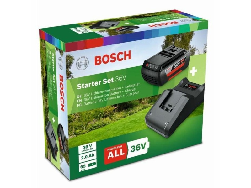 Комплект зарядно и акумулаторни батерии BOSCH Starter Set Litio Ion 2 Ah 36 V NaN –  BB Батерии