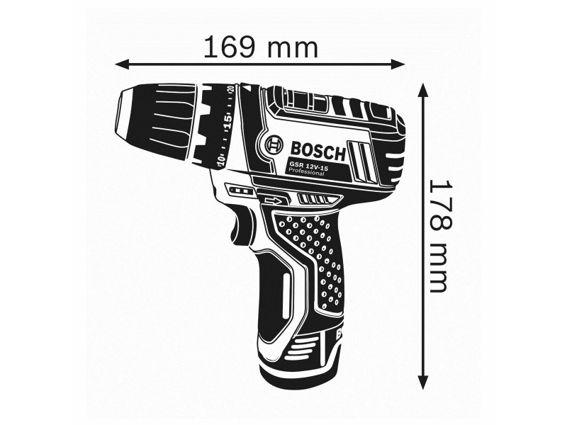 Електрическа отвертка BOSCH GSR 30 Nm NaN –  BB Отвертки