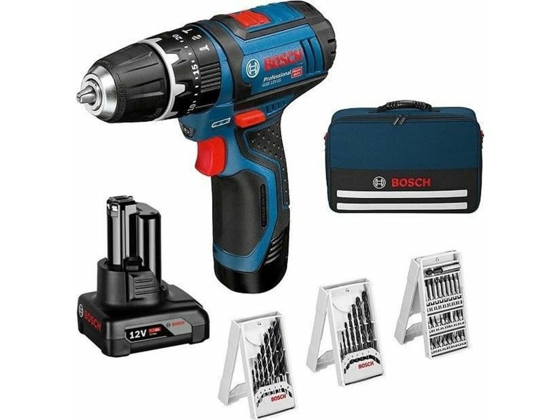 Шофьорска бормашина BOSCH Professional GSB 12V-15 12 V 30 Nm NaN –  BB Отвертки