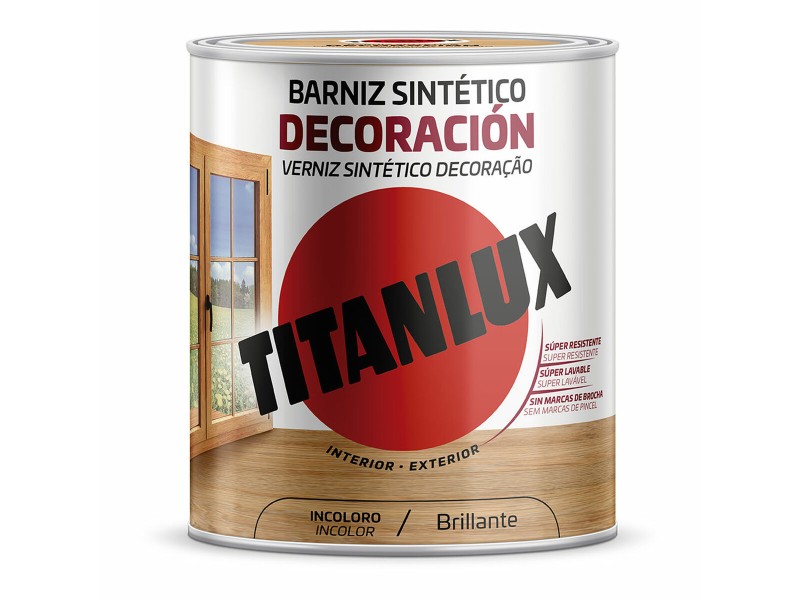 Синтетичен лак Titanlux m10100004 Декорация Ярък Безцветен 4 L NaN от | techMAG.bg Синтетичен лак Titanlux m10100004 Декорация Ярък Безцветен 4 L NaN – BB Лакове