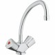 Смесител с Две Ръкохватки Grohe 31072000 NaN –  BB Кранове за мивка
