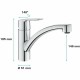 Смесител Grohe 31138002 NaN –  BB Кранове за мивка