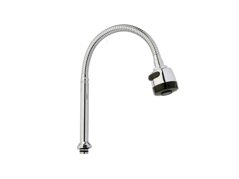 Kitchen Tap Kinvara Черен Сребрист Гума Метал Пластмаса Разтяга Мултифункционалност (12 броя) NaN –  BB Кранове за мивка