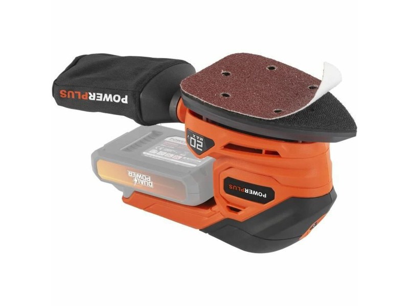 Многофункционална шлифовъчна машина Powerplus Dual Power Powdp50200 20 V NaN –  BB Ексцентрични шлайфмашини