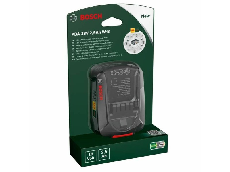 Презареждаща се литиева батерия BOSCH Power 4All Litio Ion 2,5 Ah 18 V NaN –  BB Батерии