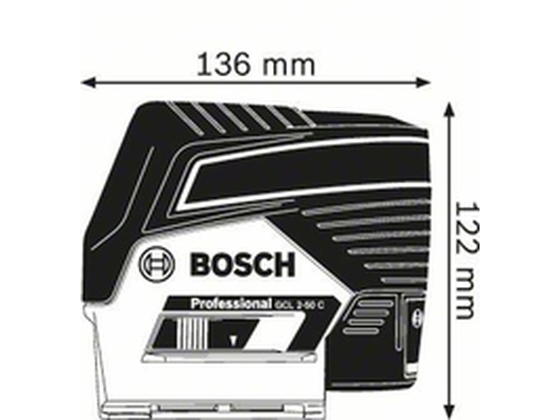 Лазерен нивелир BOSCH Professional GCL 2-50 C NaN –  BB Лазерни нивелири