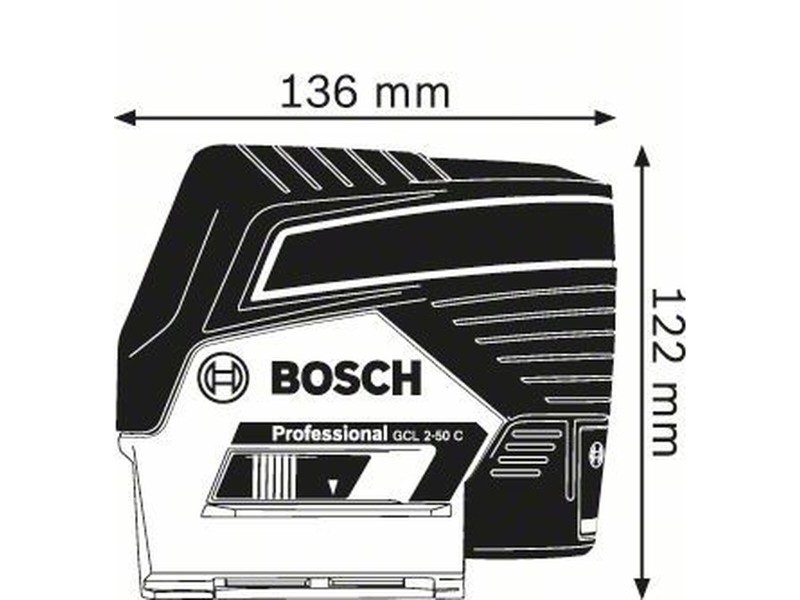 Лазерен нивелир BOSCH Professional GCL 2-50 C NaN –  BB Лазерни нивелири