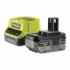 Charger and rechargeable battery set Ryobi 18 V 4 Ah NaN –  BB Батерии