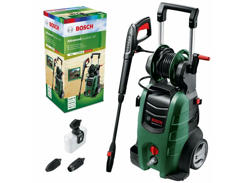 Уред за почистване под високо налягане BOSCH Advancedaquatak 140 2100 W 140 bar 450 L/H NaN –  BB Миячи под налягане