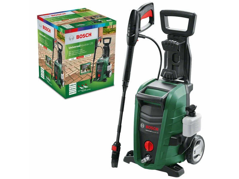 Уред за почистване под високо налягане BOSCH UniversalAquatak 135 1900 W 135 bar 410 l/h NaN –  BB Миячи под налягане