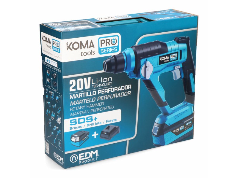 Ударна бормашина Koma Tools Pro Series 60 W 850 rpm NaN –  BB Ротационни чукове