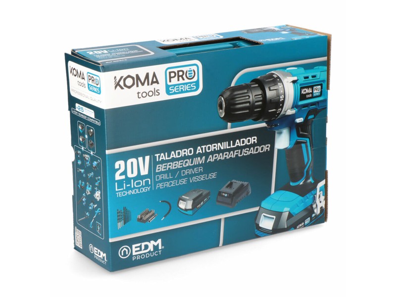 Комплект свредла и аксесоари Koma Tools Pro Series Инструмент за завинтване 40 Части NaN от | techMAG.bg Комплект свредла и аксесоари Koma Tools Pro Series Инструмент за завинтване 40 Части NaN – BB Комплекти свредла