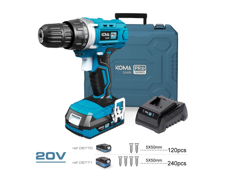 Комплект свредла и аксесоари Koma Tools Pro Series Инструмент за завинтване 70 piezas NaN от | techMAG.bg Комплект свредла и аксесоари Koma Tools Pro Series Инструмент за завинтване 70 piezas NaN – BB Комплекти свредла