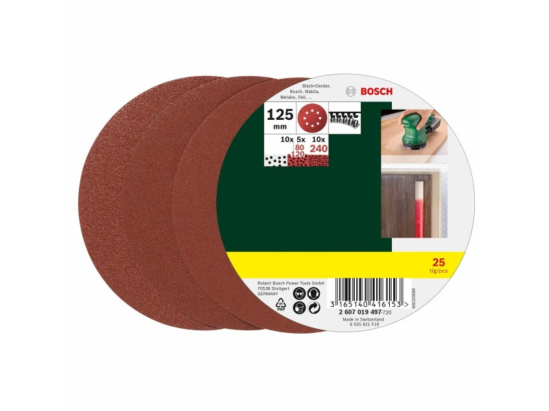 Сандер / Шлифовъчна машина BOSCH PEX 400 AE 350 W 230 V 240 V NaN –  BB Ексцентрични шлайфмашини