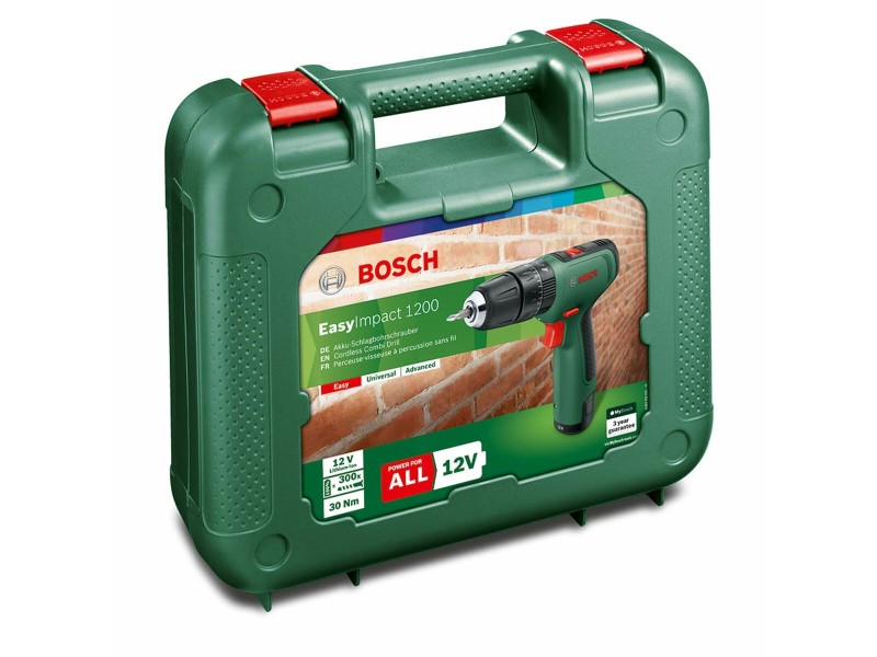 Стрелкаща бормашина BOSCH 06039D3104 12 V 30 Nm (1 броя) NaN –  BB Ударна бормашина