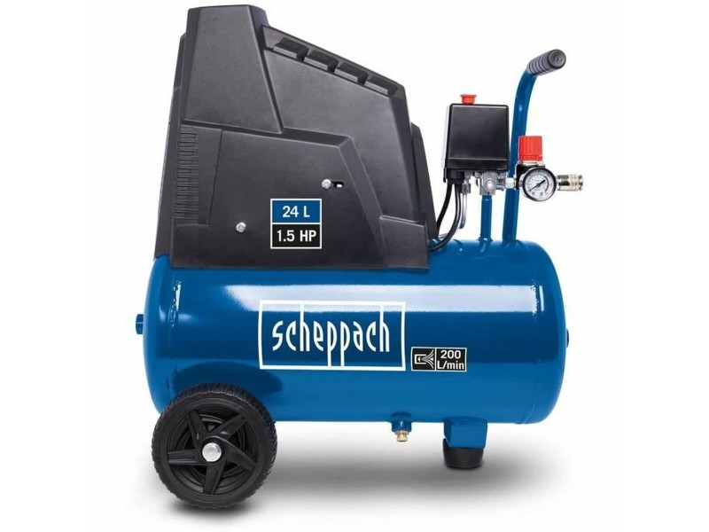 Въздушен Компресор Scheppach HC30OX Хоризонтален 1100 W 8 bar 24 L NaN –  BB Въздушни компресори