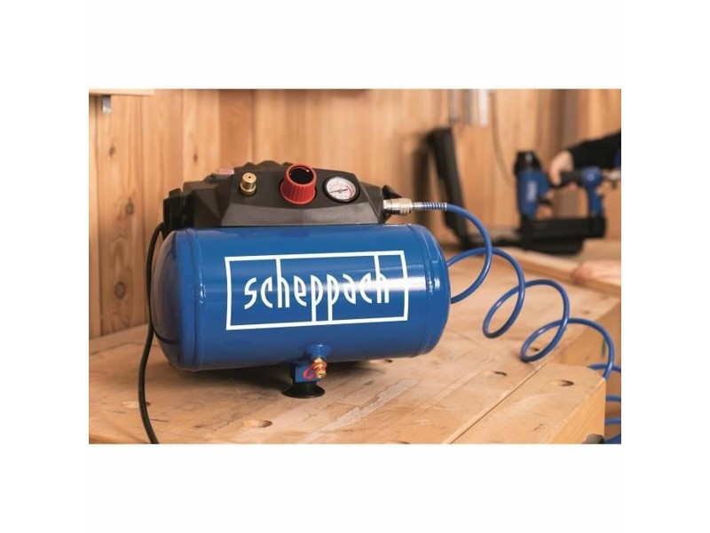 Въздушен Компресор Scheppach HC06 Хоризонтален 1200 W 6 L NaN –  BB Въздушни компресори