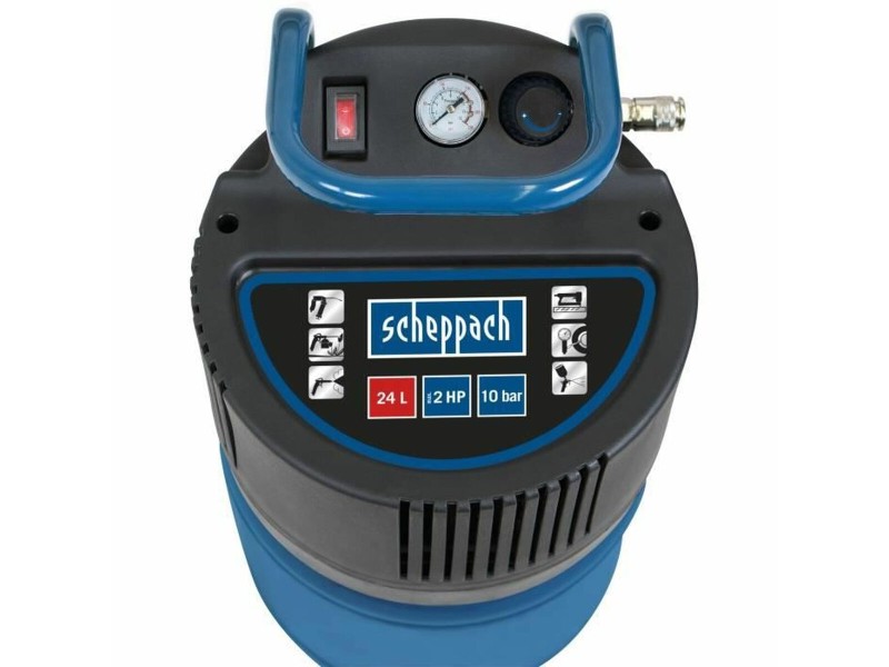 Въздушен Компресор Scheppach HC24V Вертикално 1500 W 10 bar 24 L NaN –  BB Въздушни компресори