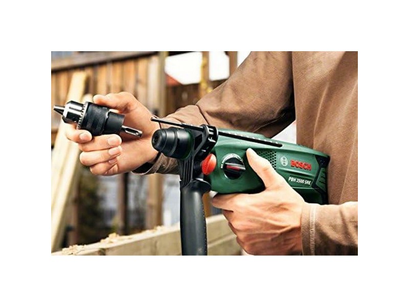 Ударна бормашина BOSCH PBH 2500 SRE 600 W 2000 rpm NaN –  BB Ротационни чукове