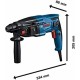 Ударна бормашина BOSCH Professional GBH 2-21 720 W 1200 rpm NaN –  BB Ротационни чукове