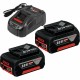 Charger and rechargeable battery set BOSCH 1 600 A00 B8J 18 V 5 Ah NaN –  BB Батерии