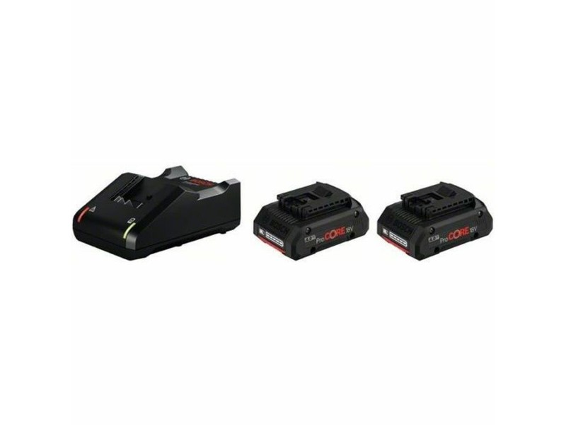 Charger and rechargeable battery set BOSCH Professional ProCORE Gal 18-40 C 18 V 4 Ah NaN –  BB Батерии