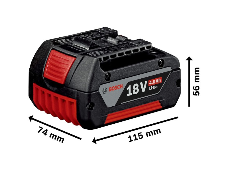 Презареждаща се литиева батерия BOSCH Professional GBA 18 V 4 Ah NaN –  BB Батерии