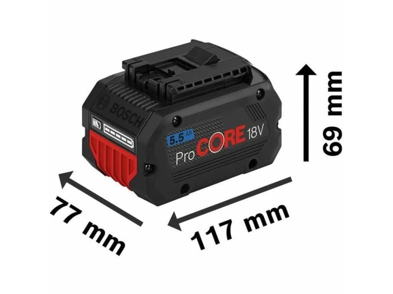 Charger and rechargeable battery set BOSCH ProCORE 1600A0214C 18 V 5,5 Ah NaN –  BB Батерии