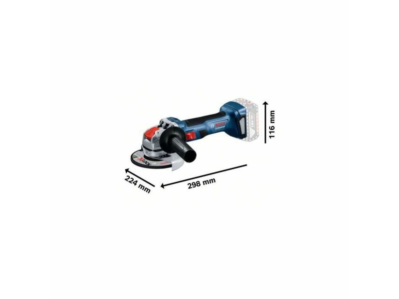 Ъглошлайф BOSCH GWX 18V-7 Professional 700 W 18 V (1 броя) NaN –  BB Ъглошлайфи