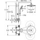 Душ Колона Grohe VITALIO SYSTEM 260 NaN от | techMAG.bg Душ Колона Grohe VITALIO SYSTEM 260 NaN – BB Кран комплекти за вани и душове