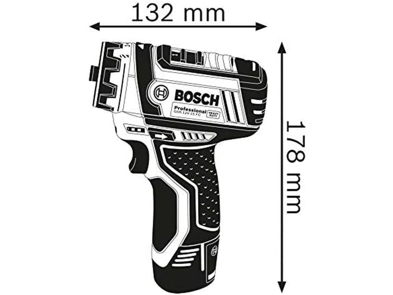 Електрическа отвертка BOSCH GSR 12V-15 FC Professional 15 Nm 30 Nm NaN –  BB Отвертки
