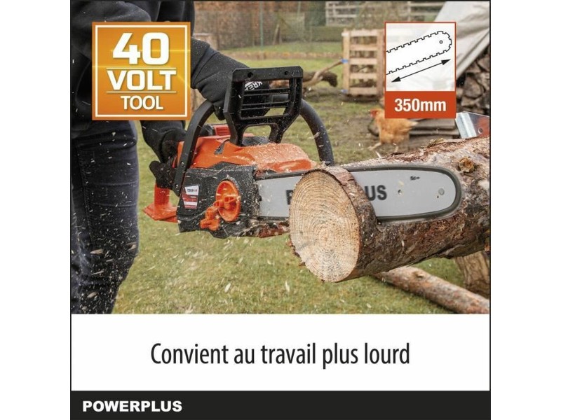 Акумулаторен верижен трион Powerplus 35 cm NaN –  BB Верижни триони