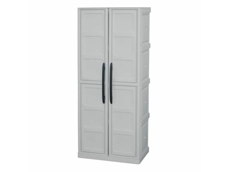 Шкаф TOOD Бежов Сив Смола 60 Kg 20 kg 70 x 39 x 165 cm NaN –  BB Многофункционални стелажи