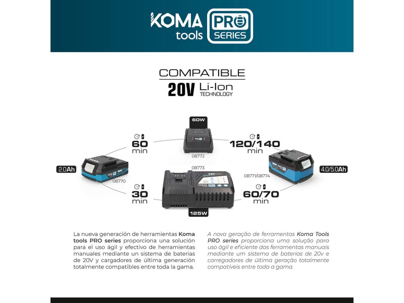Шофьорска бормашина Koma Tools Pro Series NaN от | techMAG.bg Шофьорска бормашина Koma Tools Pro Series NaN – BB Отвертки