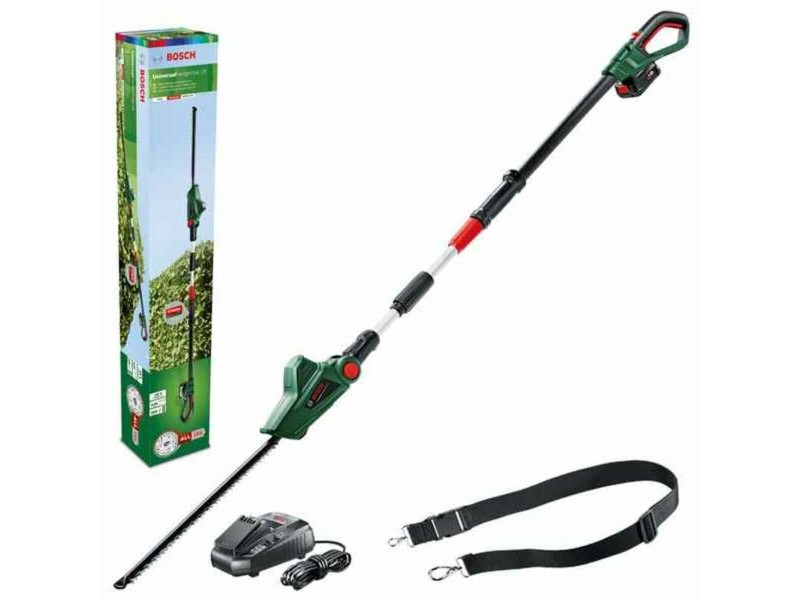Тример за жив плет BOSCH 06008B3000 45 W 43 cm 18 V 2,5 Ah NaN –  BB Тример за жив плет