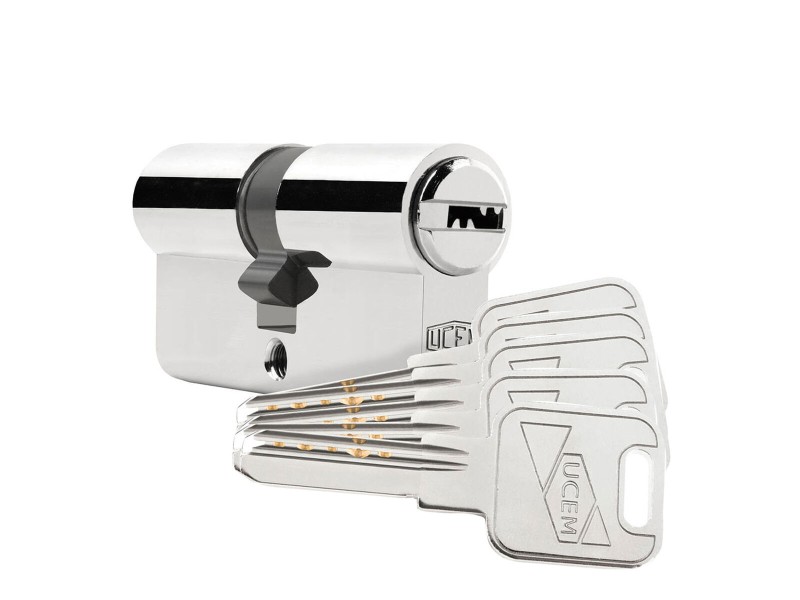 Защитен цилиндър UCEM 2000s2ln3338ll Европейски Дълъг Лост 33 x 38 mm Месинг NaN –  BB Цилиндри